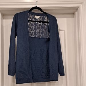 MOLLY BRACKEN Open-Front Long Cardigan